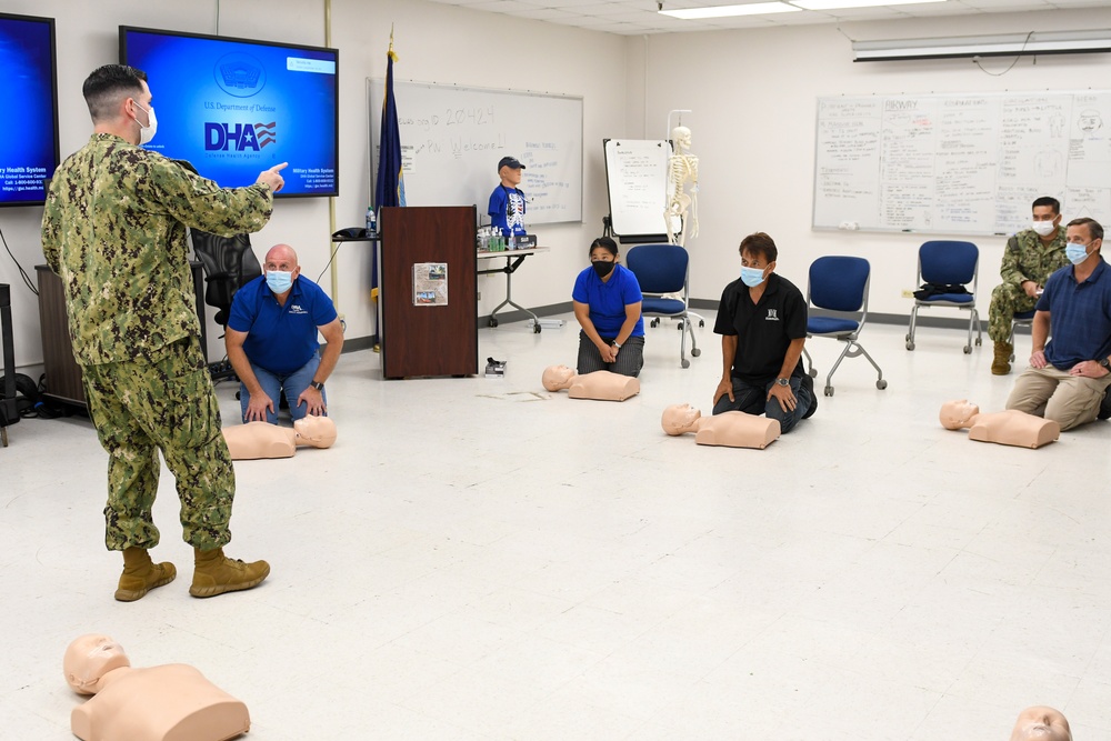 CPR AED Course at Navy Medicine Readiness and Training Command Pearl Harbor