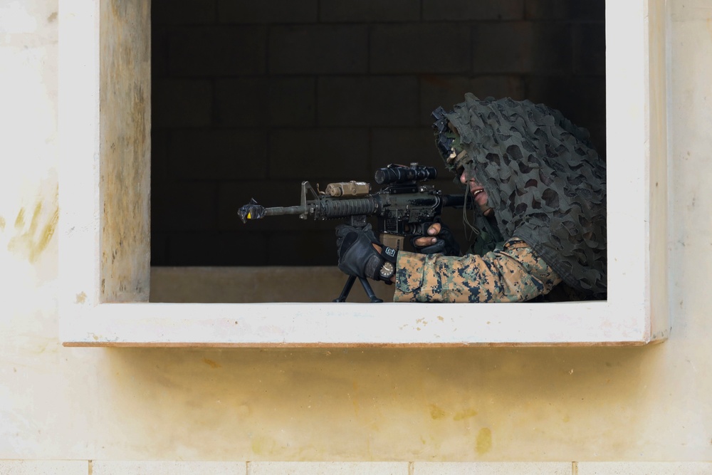 U.S. Marines participate in force-on-force field training exercise