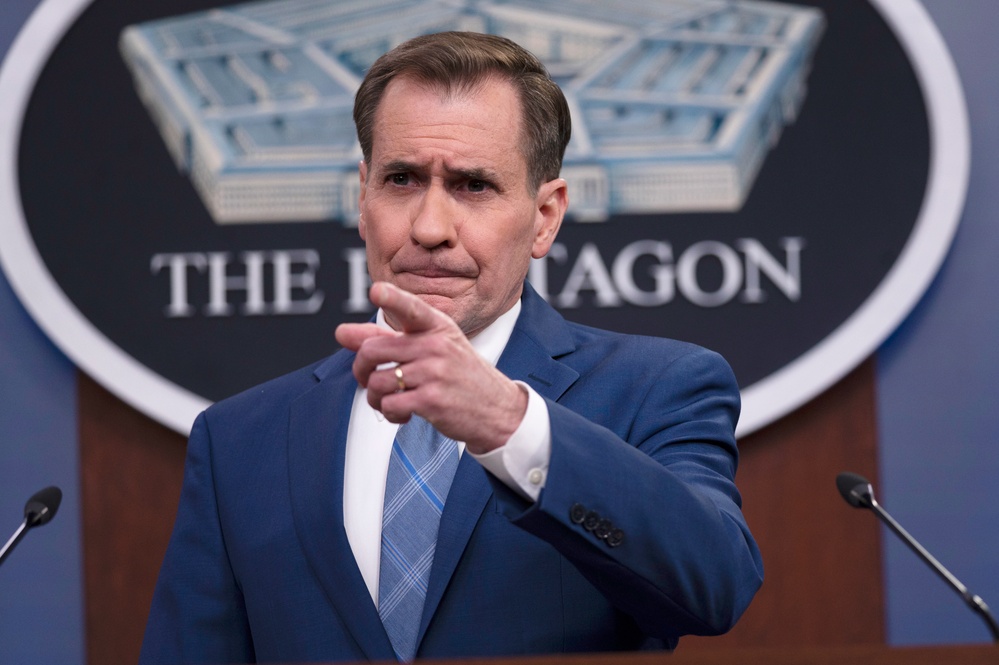 Pentagon Spokesman Holds Press Briefing