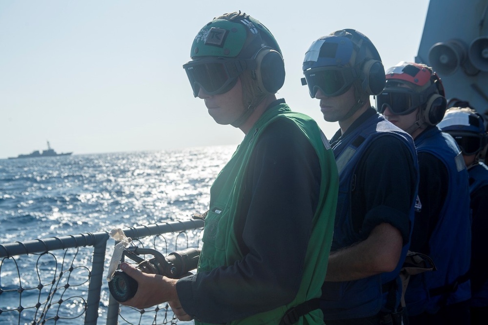 Flight Deck Firefighting Drills