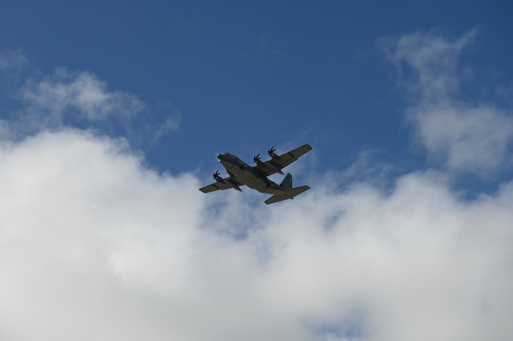 36th Wing welcomes an AC-130J Ghostrider