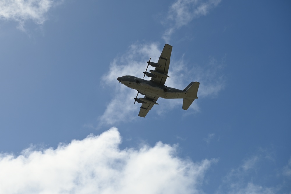 36th Wing welcomes an AC-130J Ghostrider