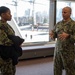 MCPON Russell Smith meets with USS Constitution Leadership and Sailors