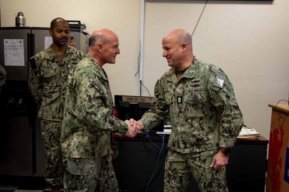 CNO Gilday and MCPON Russell Smith visit Norfolk