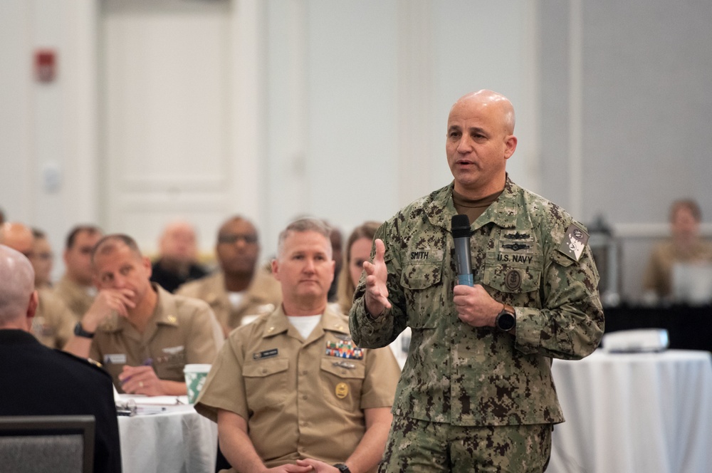 DVIDS - Images - MCPON Russell Smith speaks at NAE SEL symposium [Image ...