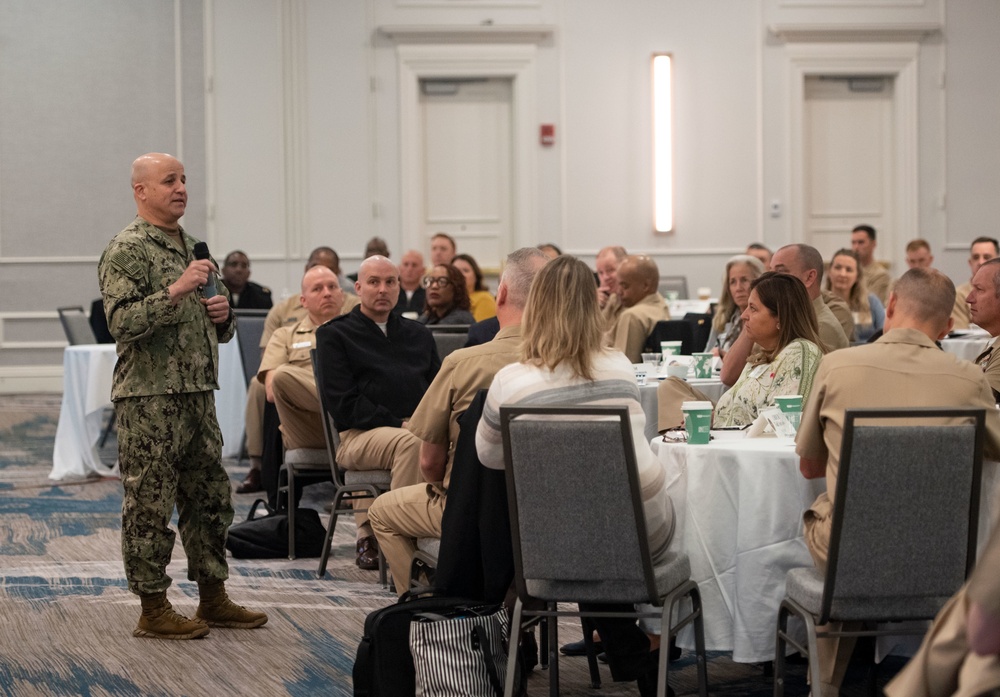 MCPON Russell Smith speaks at NAE SEL symposium