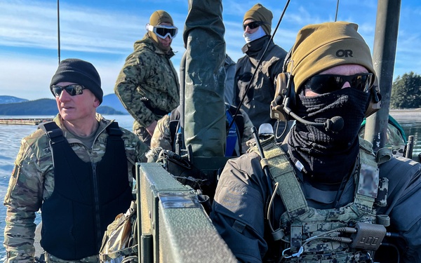 NSW Combatant-Craft crewmen train in AE22