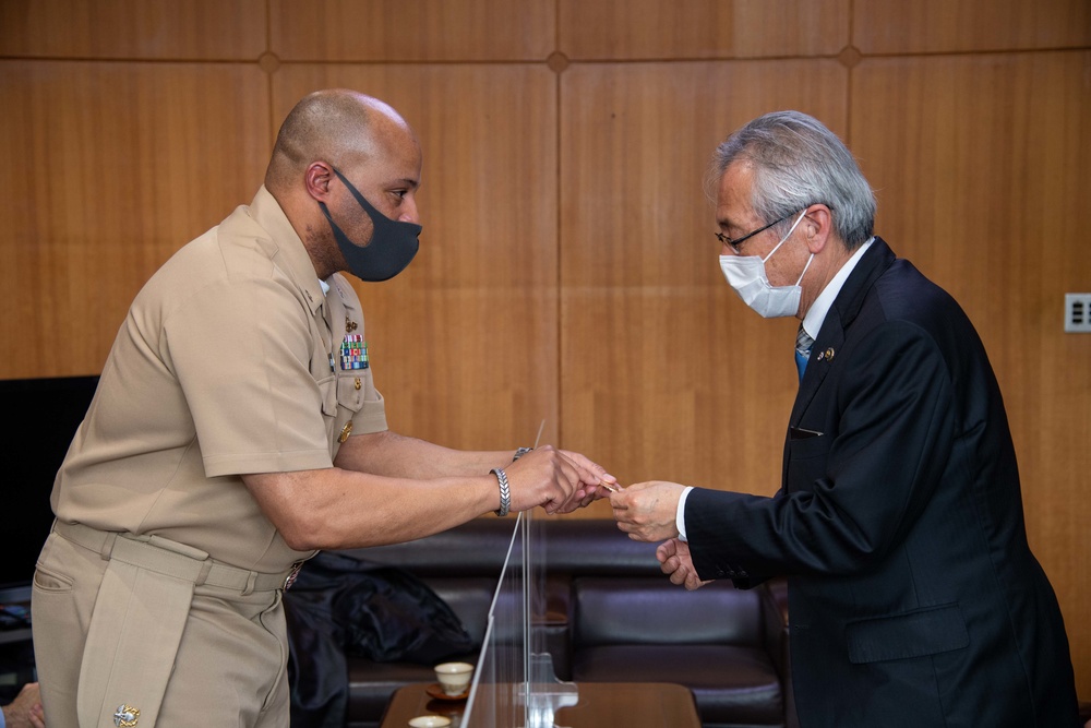 CFAS Visits Saikai City Mayor