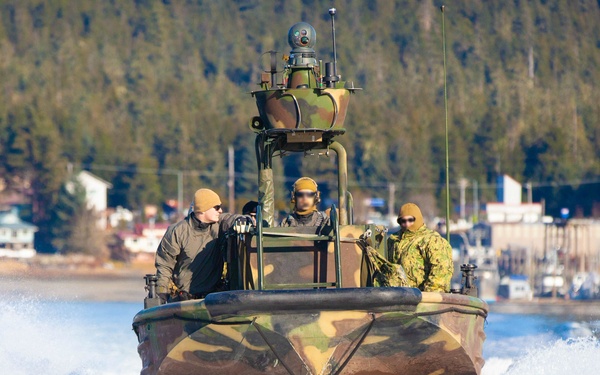 NSW Combatant-Craft crewmen train in AE22