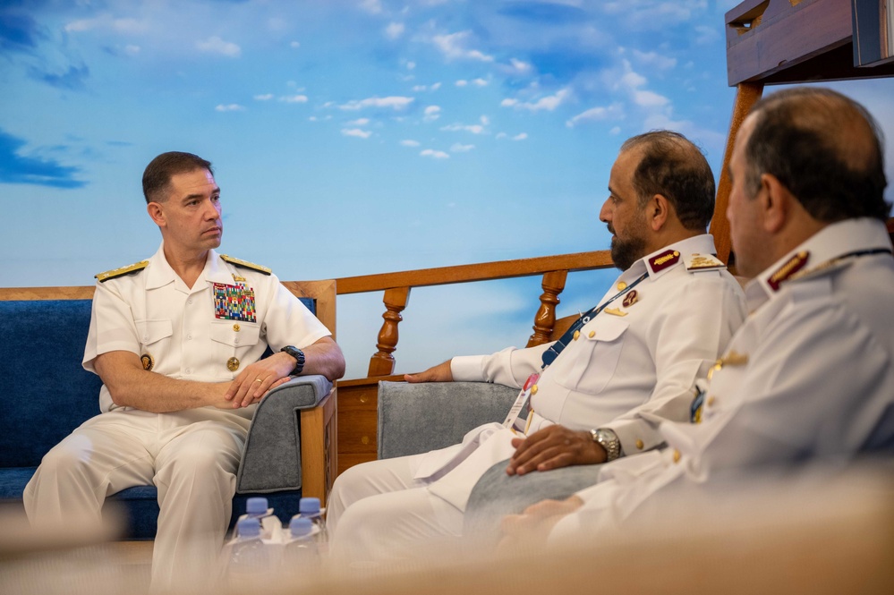 Vice Adm. Cooper visits Doha