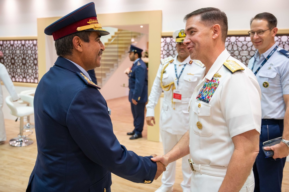 Vice Adm. Cooper visits Doha