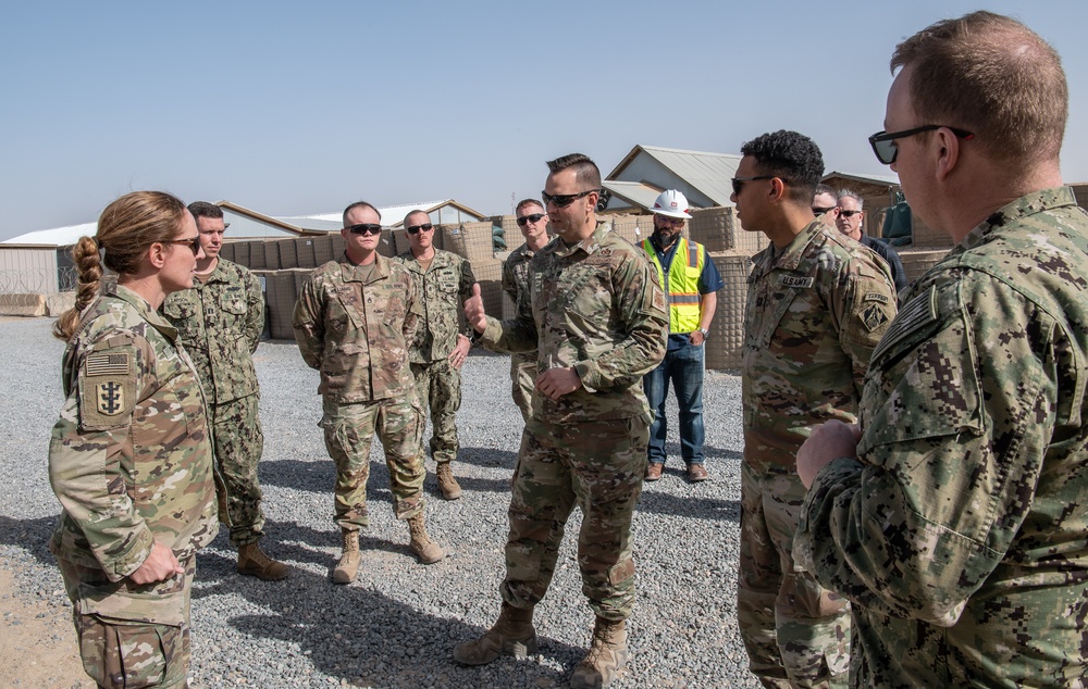 TAD commanding general inspects novel new construction methods