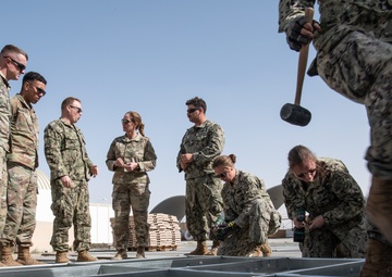 TAD commanding general inspects novel new construction methods