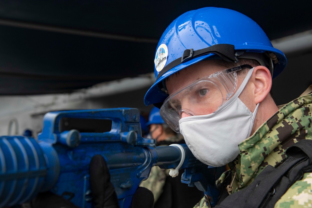 Blue Ridge Conducts ATFP Drill