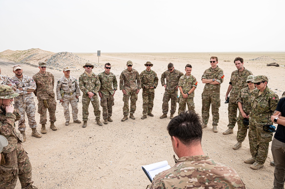 A day at the range leads to coalition collaboration