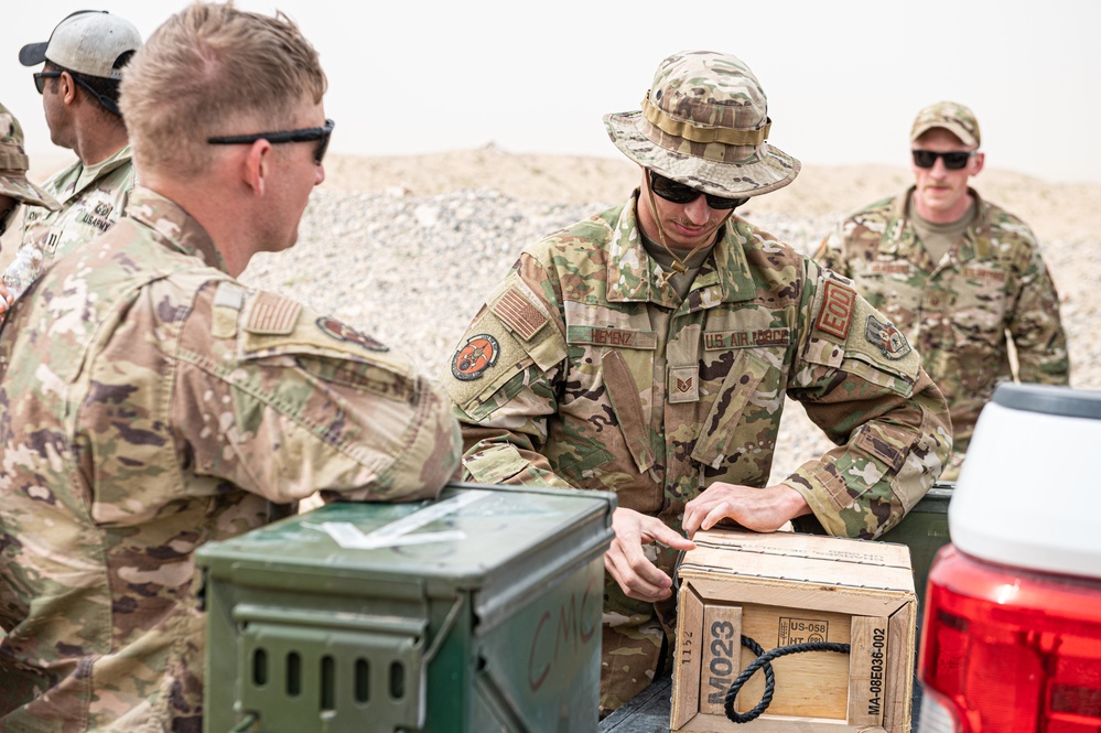 A day at the range leads to coalition collaboration