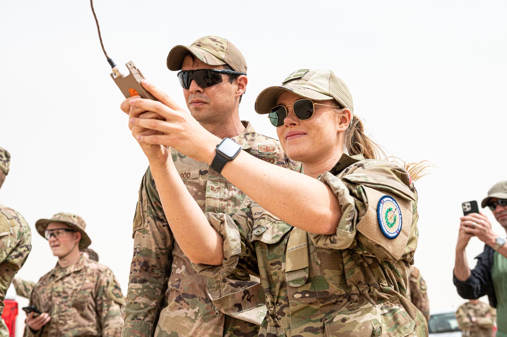 A day at the range leads to coalition collaboration