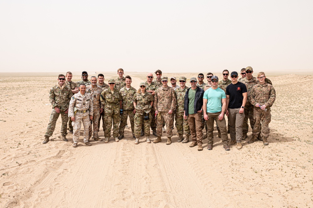 A day at the range leads to coalition collaboration