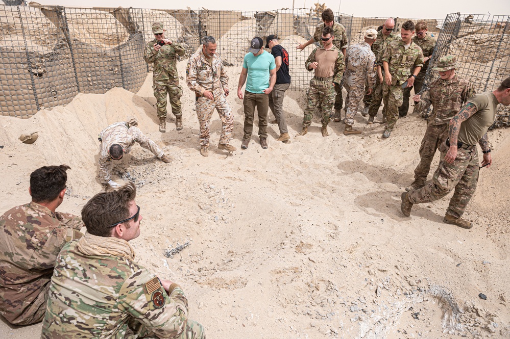 A day at the range leads to coalition collaboration