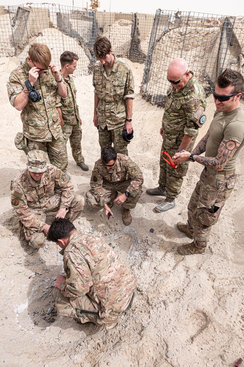 A day at the range leads to coalition collaboration