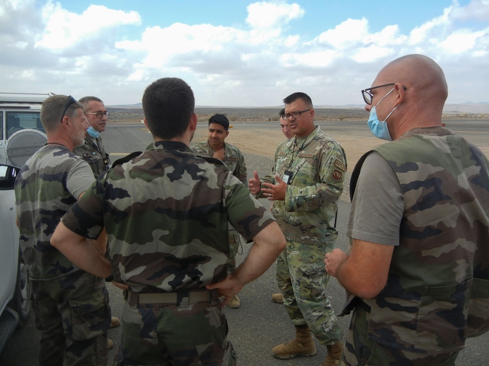 Airmen from 776th EABS strengthen partnership with French military