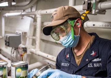 USS Dewey Daily Maintenance, Operations