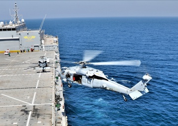USS Lewis B. Puller conducts operations