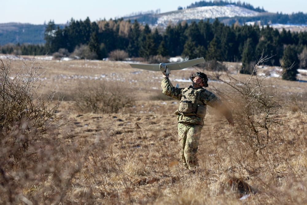 Raven Flights with Scout Platoon 2/34AR