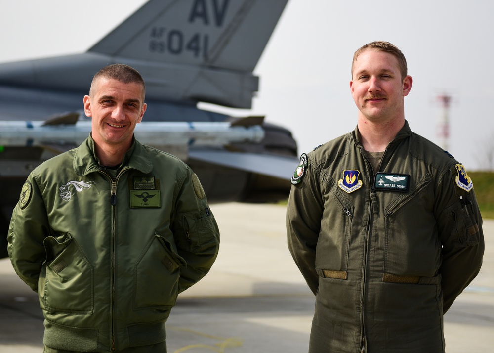 31st Fighter Wing participate in Agile Combat Employment operations with Croatian Allies