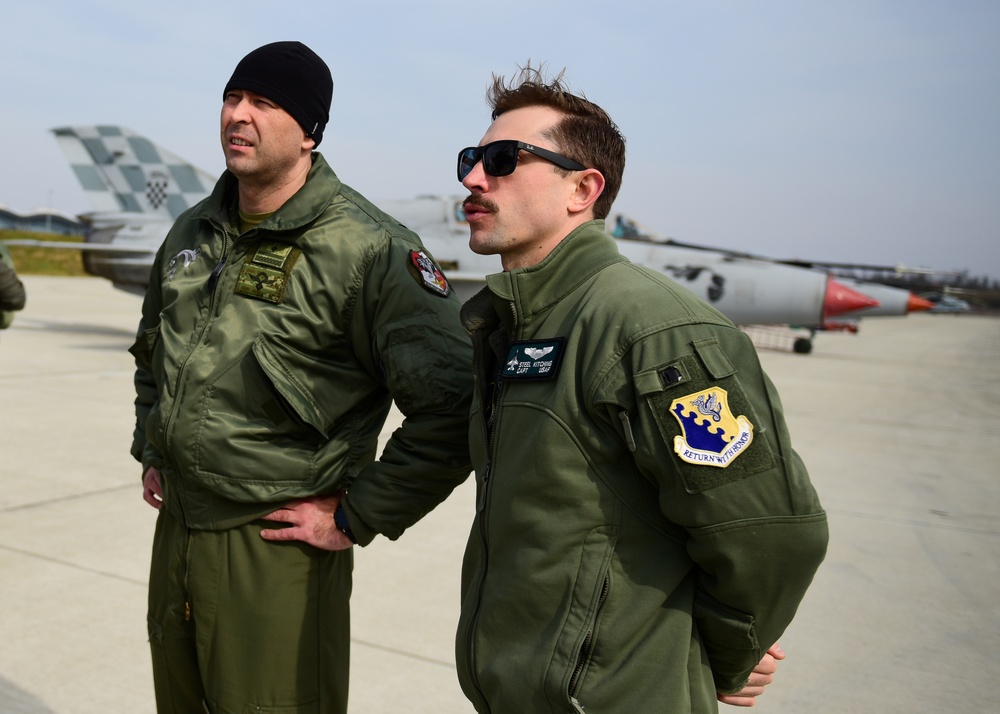 31st Fighter Wing participate in Agile Combat Employment operations with Croatian Allies