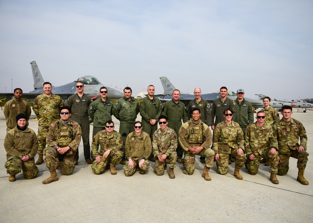 31st Fighter Wing participate in Agile Combat Employment operations with Croatian Allies