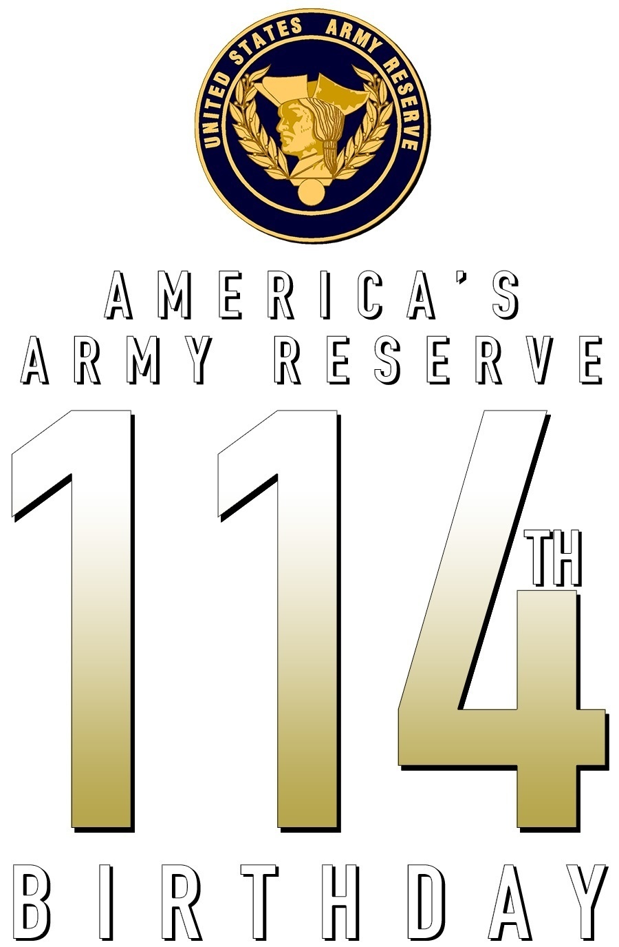 U.S. Army Reserve 114th Birthday Logo
