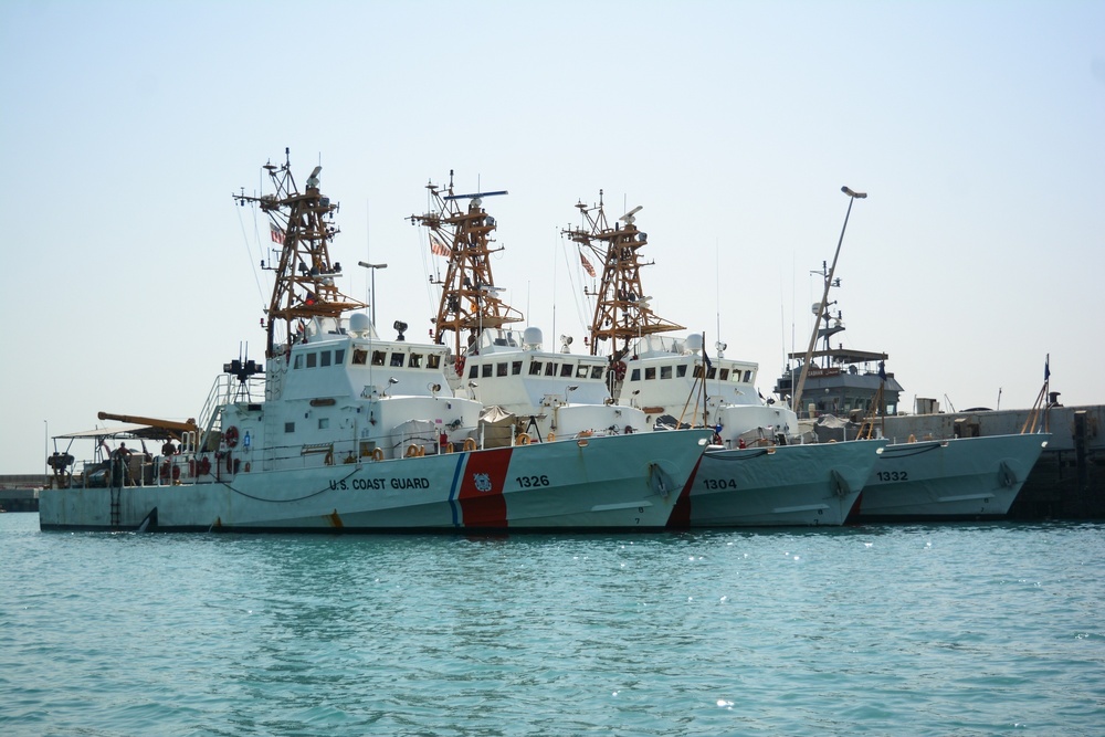U.S. Coast Guard Decommissions 3 Cutters in Bahrain