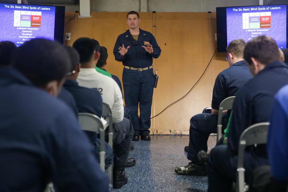 Abraham Lincoln Sailors orientation