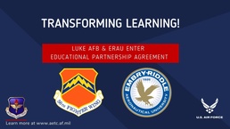 56th Fighter Wing transforms learning with Embry-Riddle educational partnership