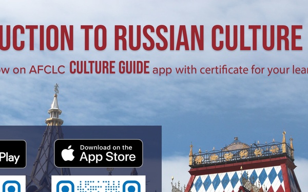 AFCLC Offers Introduction to Russia Culture Course with Certificate on Culture Guide App