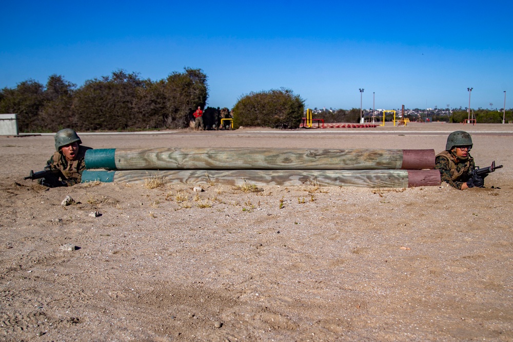 Alpha Company Bayonet Assault Course