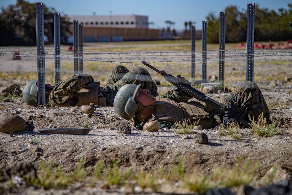 Alpha Company Bayonet Assault Course