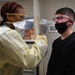 Langley medical technicians perform COVID-19 tests