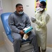 Langley medical technicians perform COVID-19 tests