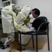 Langley medical technicians perform COVID-19 tests