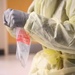 Langley medical technicians perform COVID-19 tests
