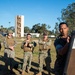 US Navy Seabees with NMCB-5 learn military tactics