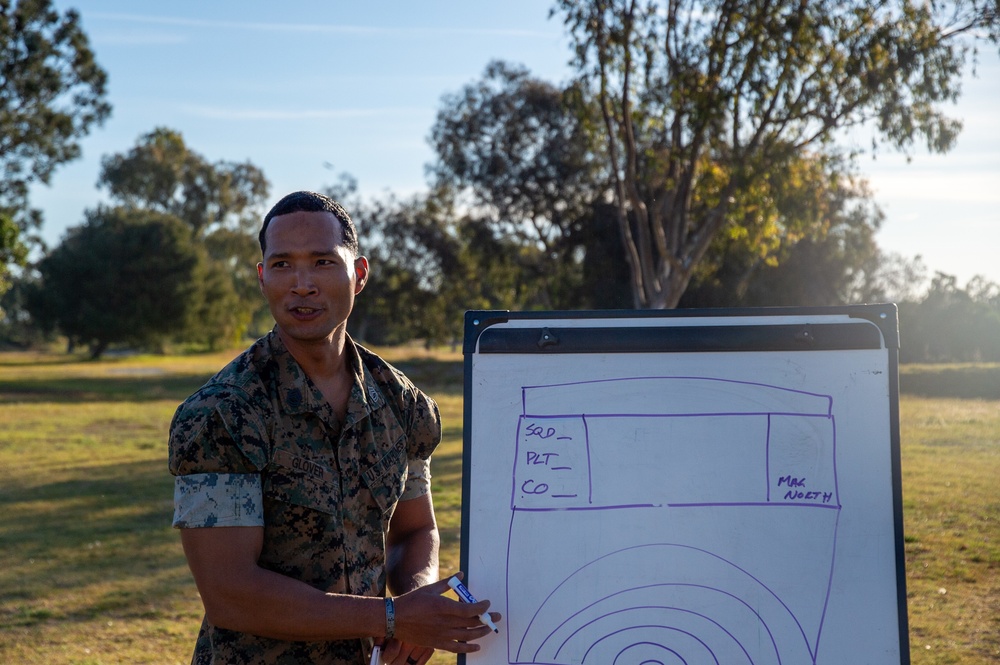 US Navy Seabees with NMCB-5 learn military tactics