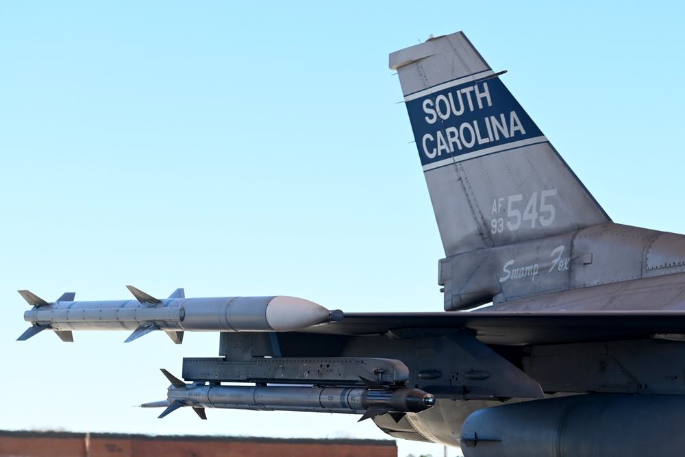 McEntire JNGB flight line operations