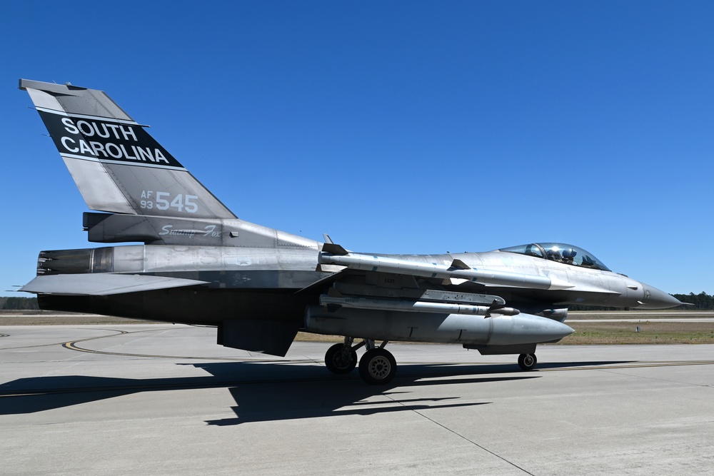 McEntire JNGB flight line operations