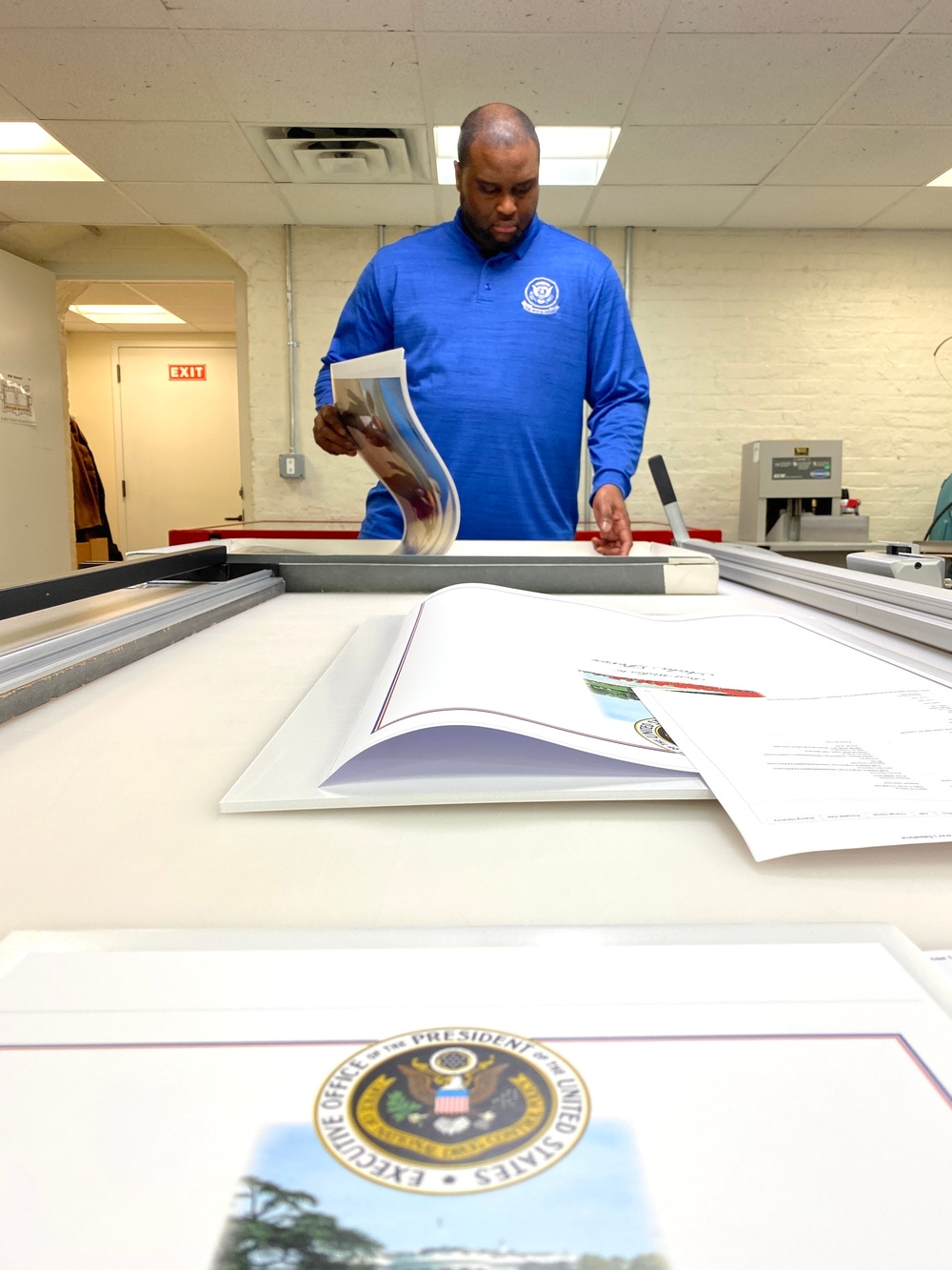 Screening Photos for Display in the White House Complex