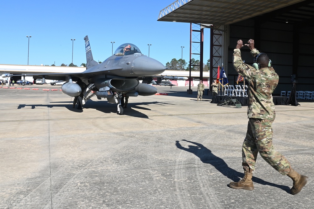 South Carolina Air National Guard press conference at Columbia Metropolitan Airport