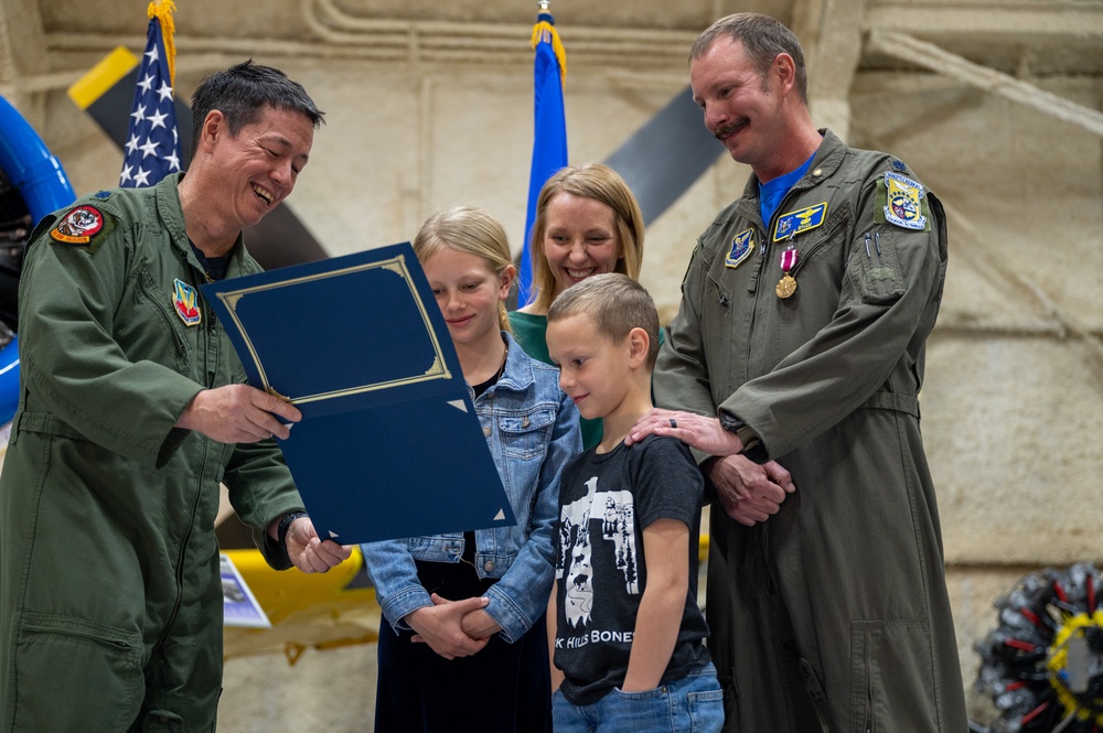 Retirement Ceremony for Lt. Col. Fessler