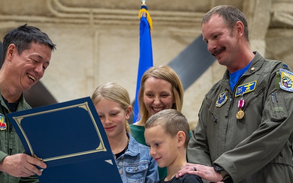 Retirement Ceremony for Lt. Col. Fessler